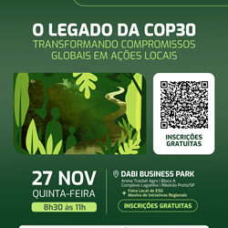 Fórum ESG: O Legado da COP30