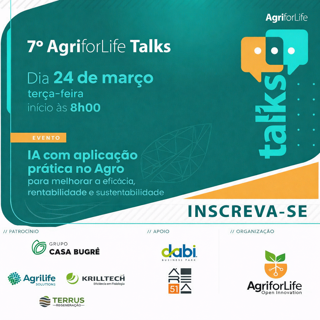 7º AgriforLife Talks