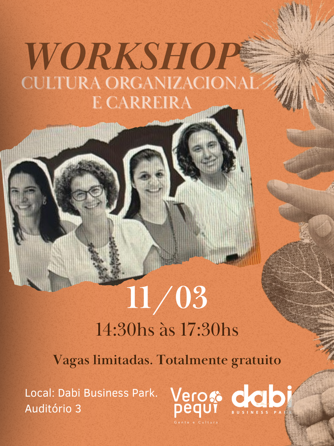 Workshop Cultura Organizacional e Carreira