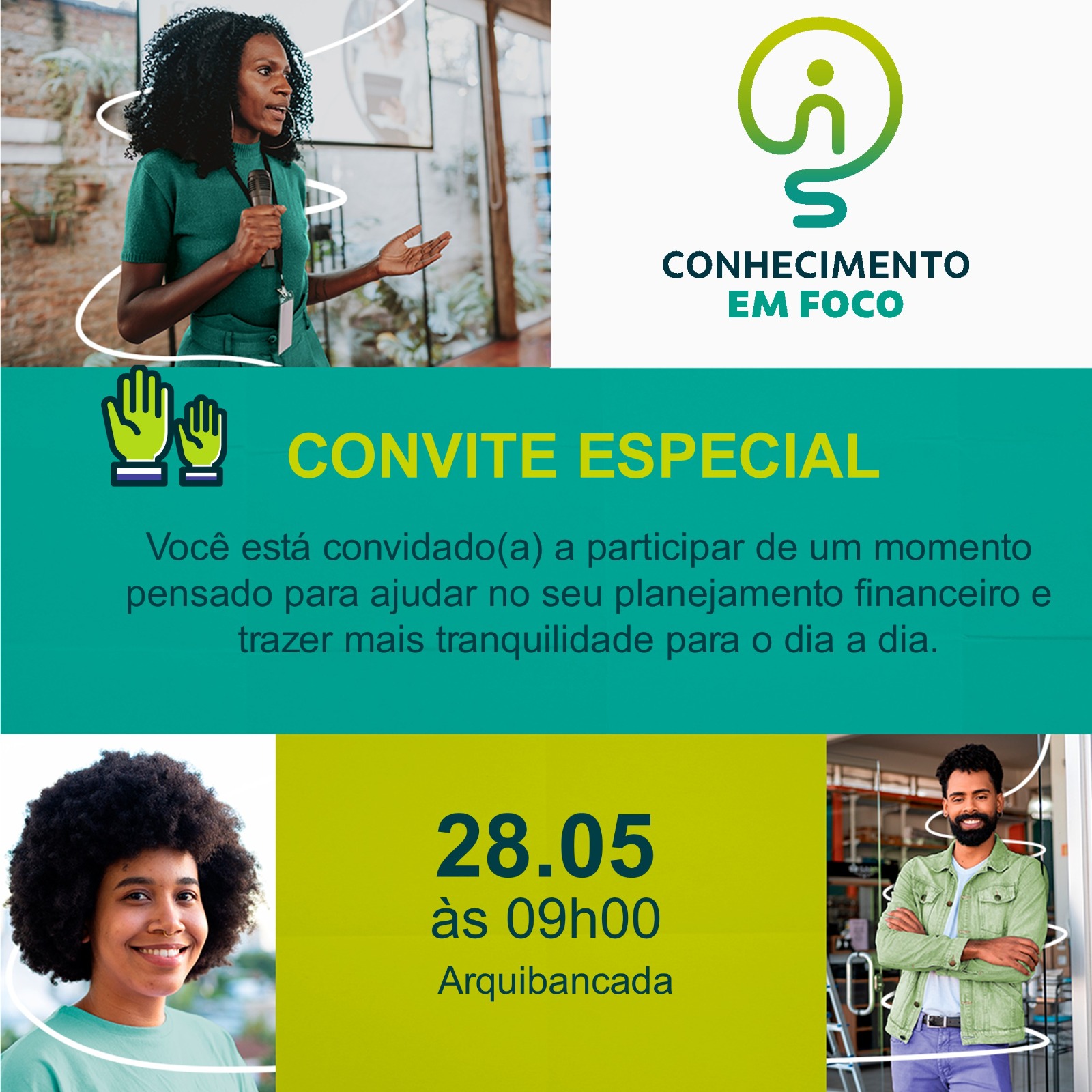 ➡️ Palestra de Educação Financeira no Dabi Business Park