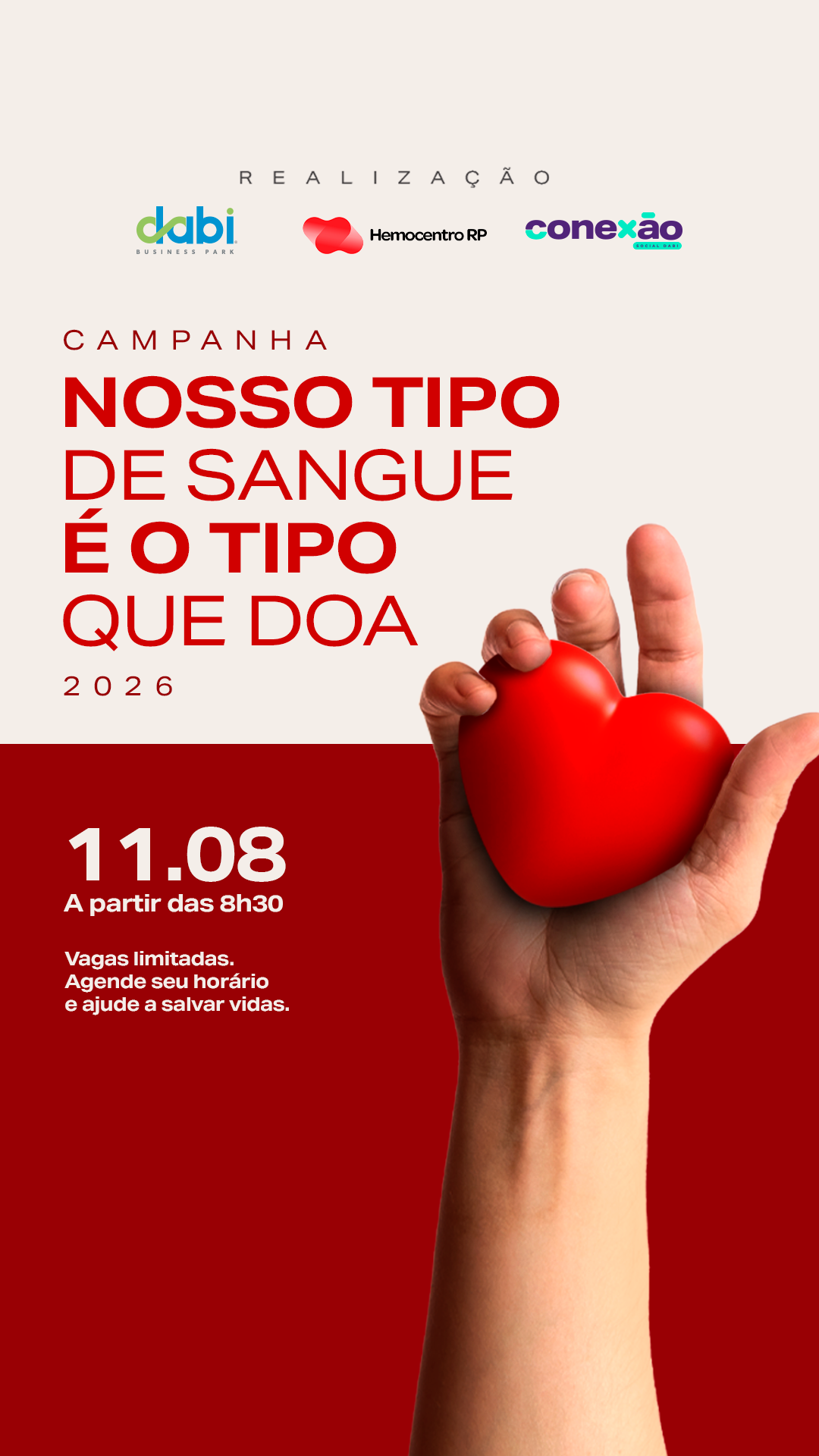Doação de Sangue no Dabi ❤️